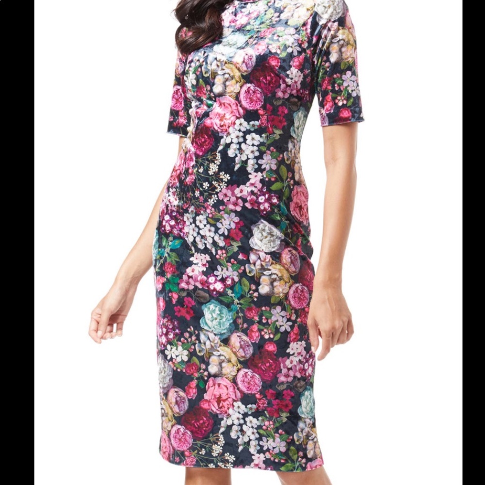 Adrianna patella dress size 8 small floral